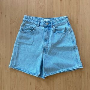 Zara Mom Jean Shorts